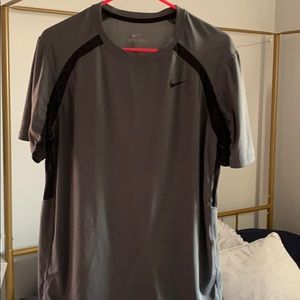 Nike Gray Dri Fit Tshirt